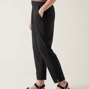 Athleta Brooklyn Ankle Pants Black 2P
